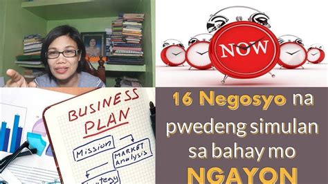 Magandang negosyo sa bahay 2017